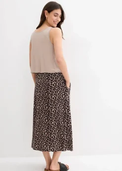 Online Shirt Kleid aus fließendem Viskose-Elasthan-Mix Damen Nachhaltigere Materialien|Kleider