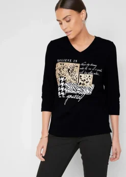 Online Shirt mit 3/4 Ärmel Damen Shirts & Tops