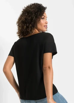 Best Shirt mit Cut-Out Damen Shirts & Tops