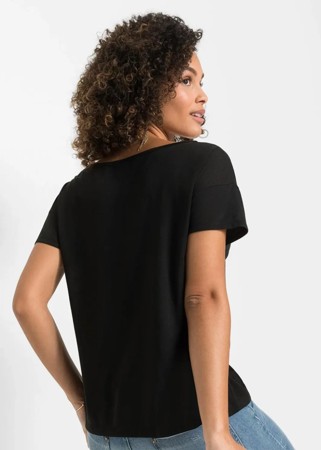 Best Shirt mit Cut-Out Damen Shirts & Tops