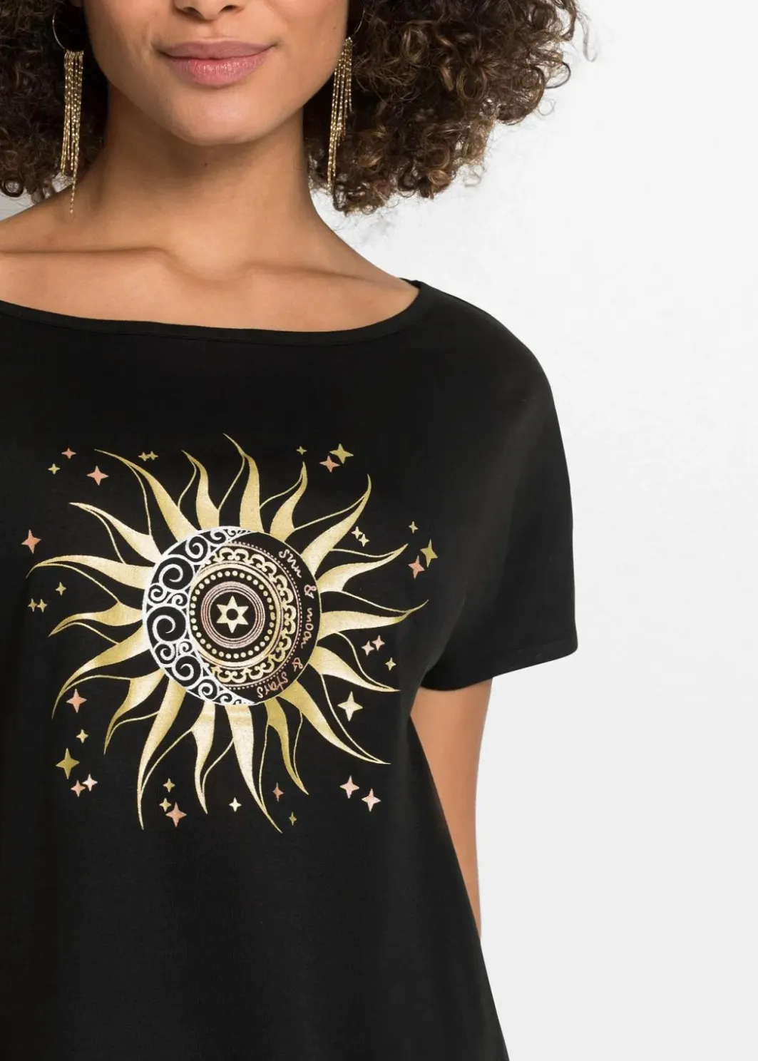 Best Shirt mit Cut-Out Damen Shirts & Tops