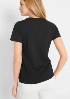 Shirt mit dekorativem Ausschnitt Damen Shirts & Tops