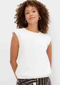 Damen bonprix Shirts & Tops|Shirt mit elastischem Bündchen