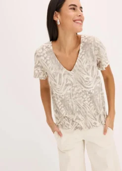 Sale Shirt mit Gummibund Damen Shirts & Tops