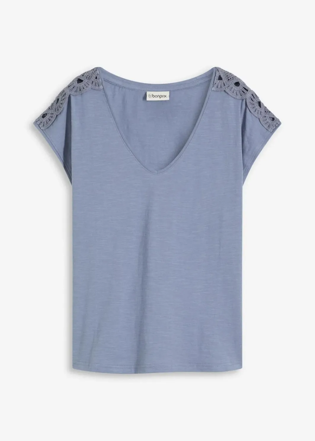 Discount Shirt mit Häkeleinsätzen Damen Shirts & Tops