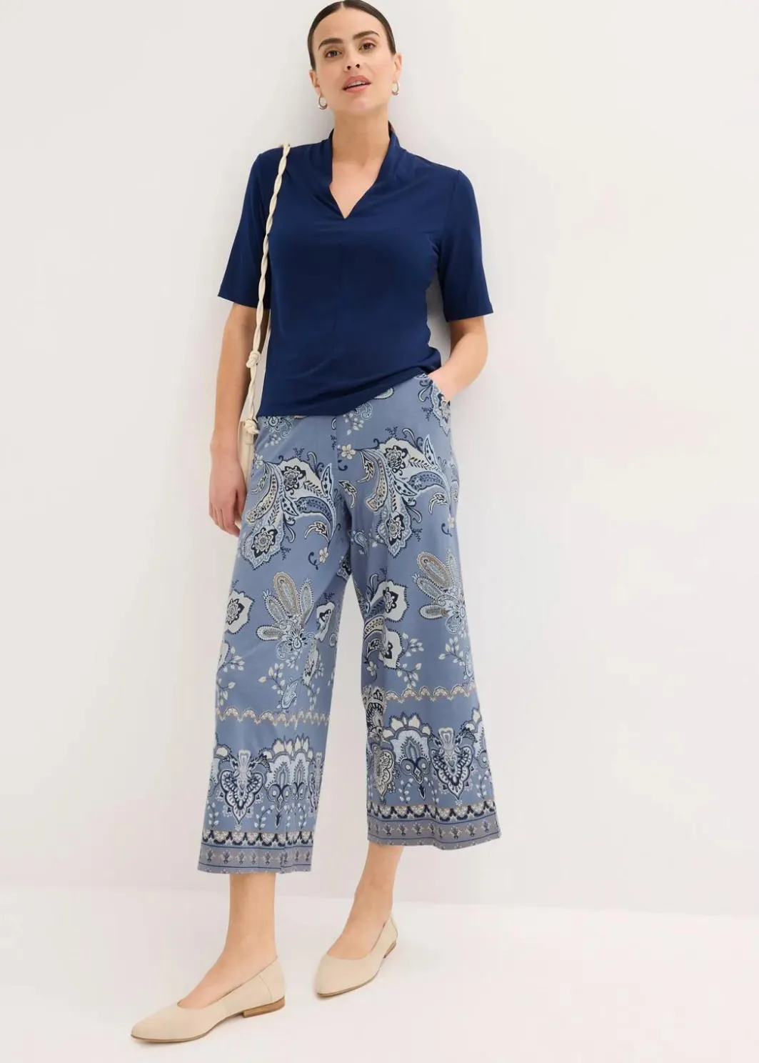 Best Shirt mit Kelchkragen Damen Shirts & Tops