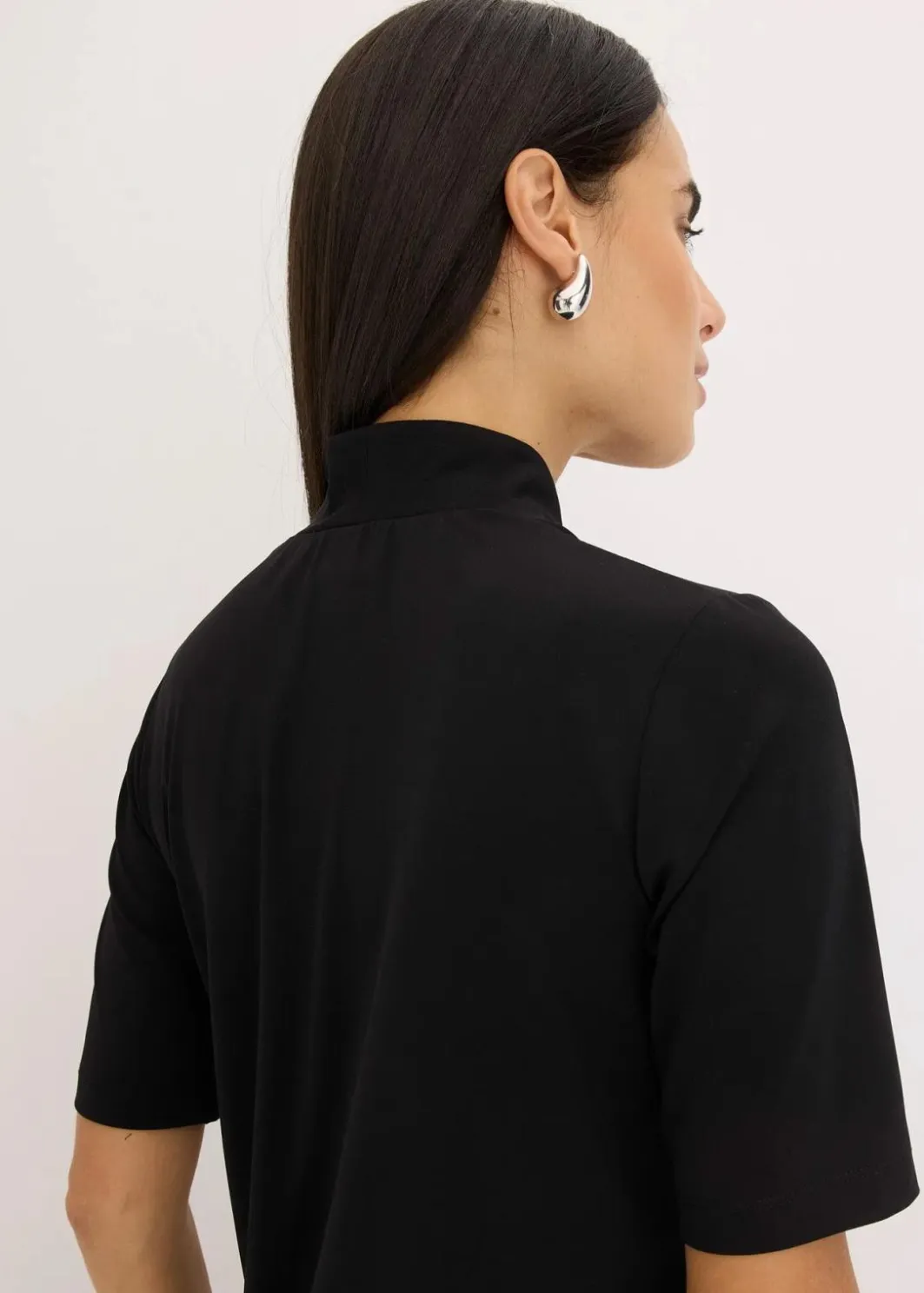 Damen bonprix Shirts & Tops|Shirt mit Kelchkragen
