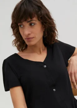 Outlet Shirt mit Knopfleiste Damen Shirts & Tops