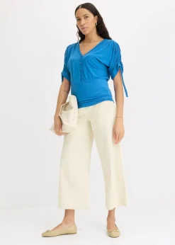 Damen bonprix Shirts & Tops|Shirt mit Knopfleiste