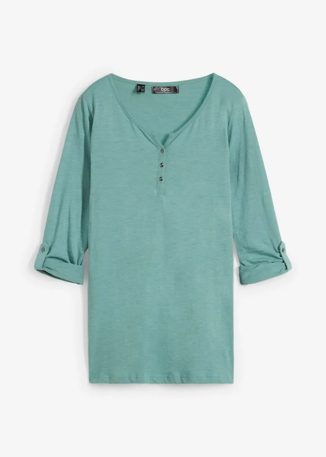 Shirt mit Knopfleiste aus reiner Bio-Baumwolle Damen Shirts & Tops|Nachhaltigere Materialien