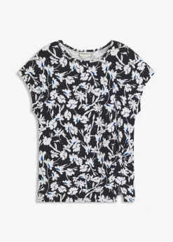 Outlet Shirt mit Knotenoptik Damen Shirts & Tops