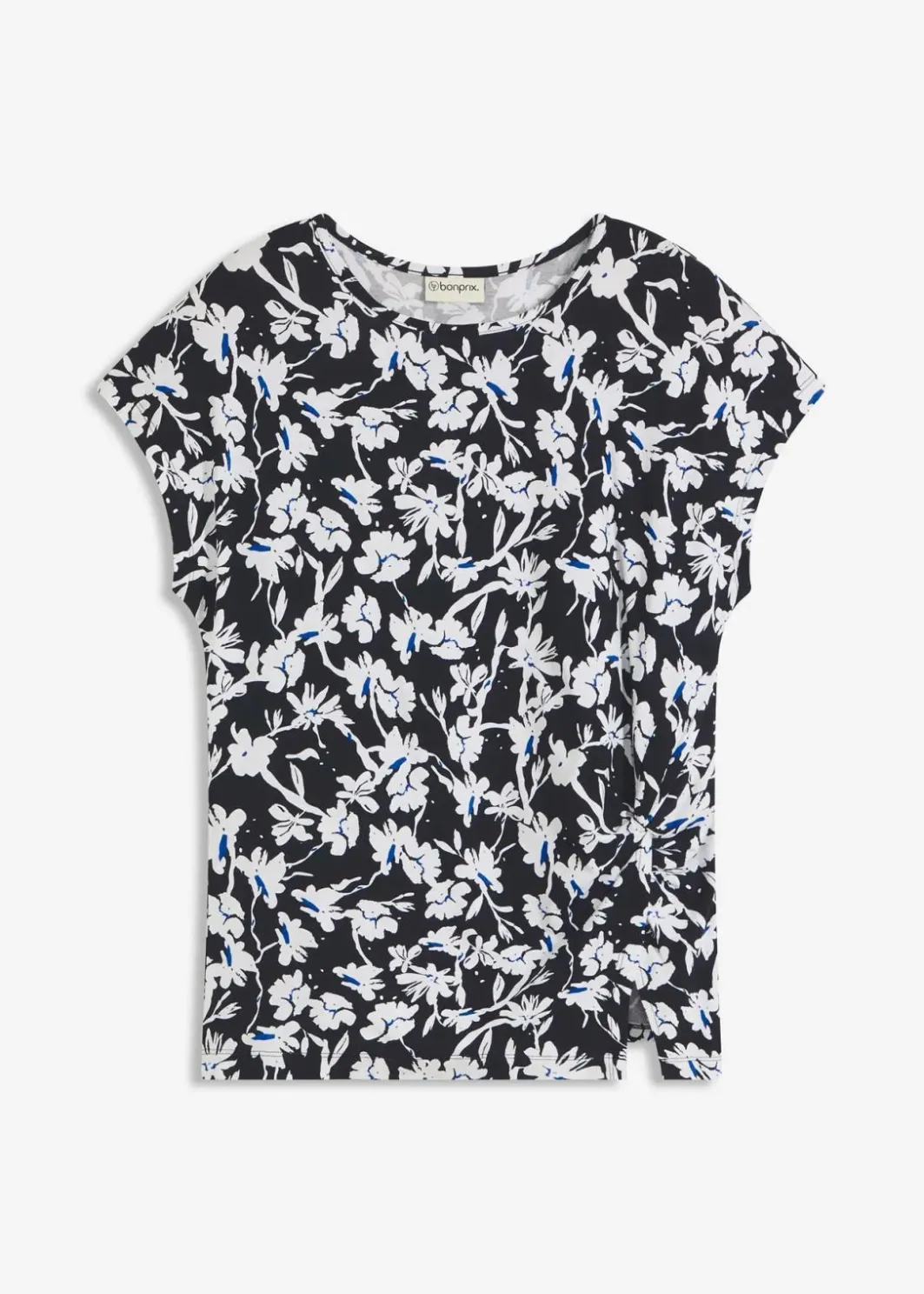 Outlet Shirt mit Knotenoptik Damen Shirts & Tops