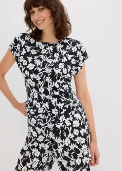 Outlet Shirt mit Knotenoptik Damen Shirts & Tops