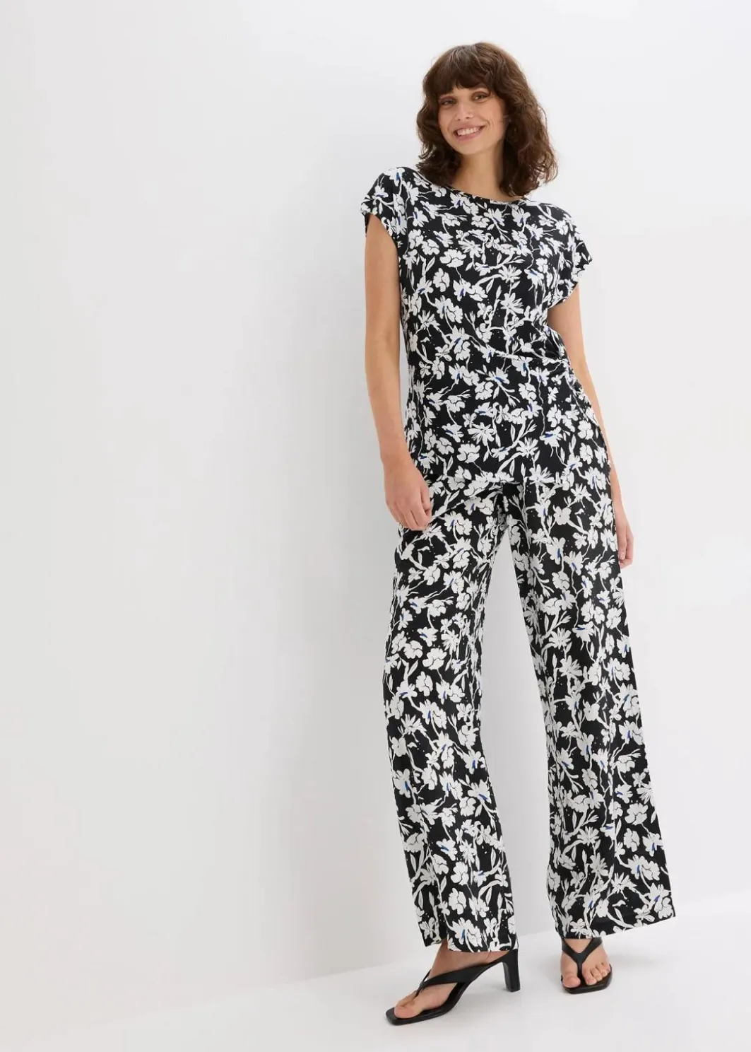 Outlet Shirt mit Knotenoptik Damen Shirts & Tops