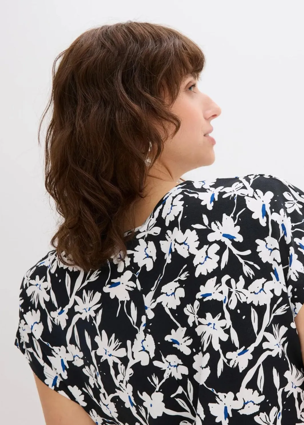Outlet Shirt mit Knotenoptik Damen Shirts & Tops