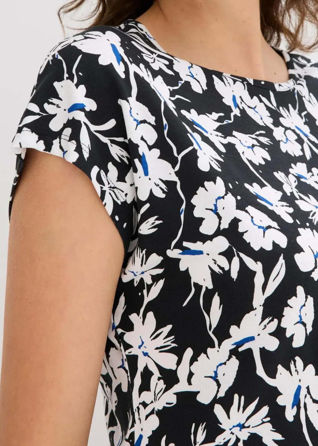Outlet Shirt mit Knotenoptik Damen Shirts & Tops