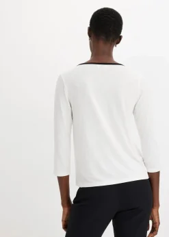 Discount Shirt mit Kontrastblende Damen Shirts & Tops