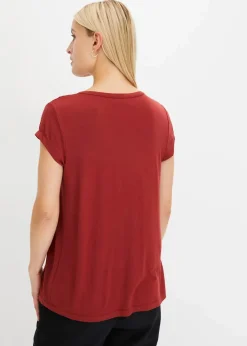 Hot Shirt mit Lochstickerei Damen Shirts & Tops