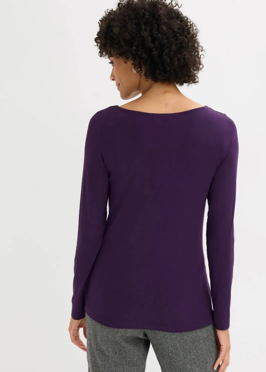 Online Shirt mit Mesheinsatz und Glitzersteinchen Damen Shirts & Tops|Nachhaltigere Materialien