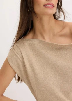 Sale Shirt mit One-Shoulder Damen Bekleidung·Umstandsmode|Strickmode