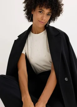Damen bonprix Shirts & Tops|Shirt mit Perlen-Applikation