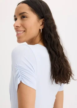 Damen bonprix Shirts & Tops|Shirt mit Raffung