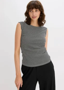 Damen bonprix Shirts & Tops|Shirt mit Raffung