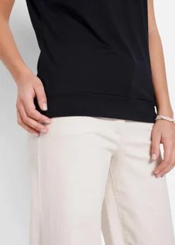 Sale Shirt mit Reißverschluss, Kurzarm Damen Shirts & Tops|Nachhaltigere Materialien