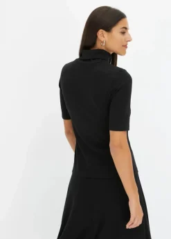 Damen bonprix Shirts & Tops|Shirt mit Rollkragen