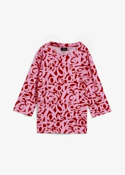 Online Shirt mit Rundhals-Ausschnitt, ¾-Arm Damen Shirts & Tops|Nachhaltigere Materialien