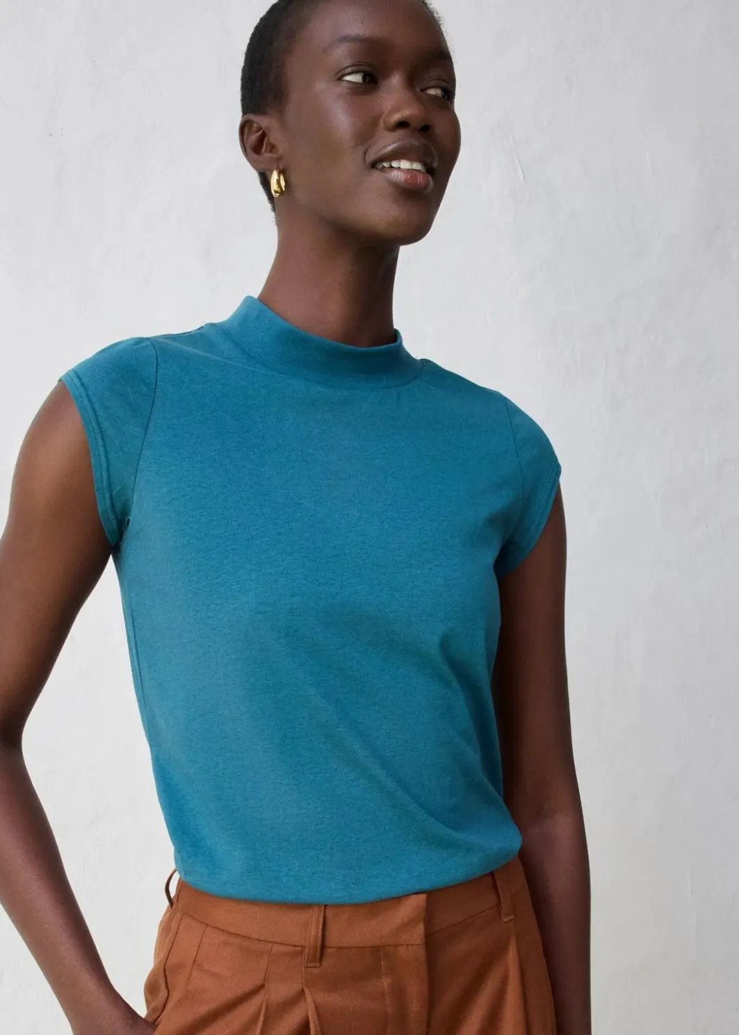 Damen bonprix Premium|Shirts & Tops|Shirt mit Seidenanteil