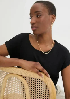 Damen bonprix Premium|Shirts & Tops|Shirt mit Seidenanteil