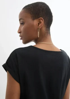 Damen bonprix Premium|Shirts & Tops|Shirt mit Seidenanteil