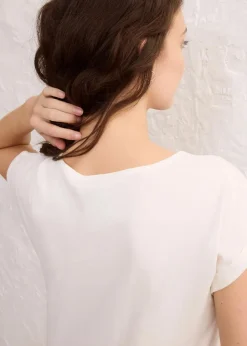 Damen bonprix Shirts & Tops|Premium|Shirt mit Seidenanteil