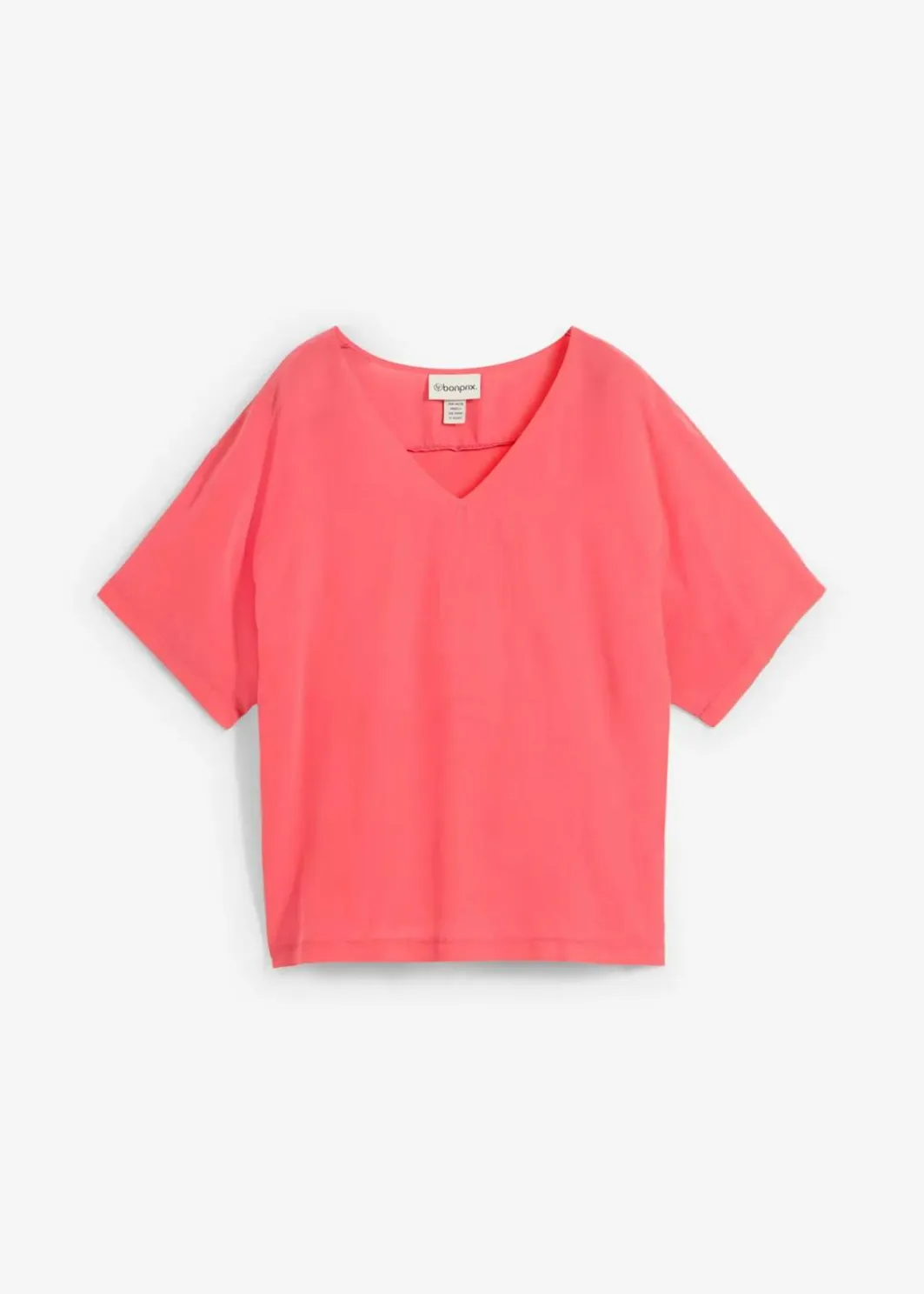 Hot Shirt mit Seidenanteil und Webeinsatz Damen Premium|Shirts & Tops
