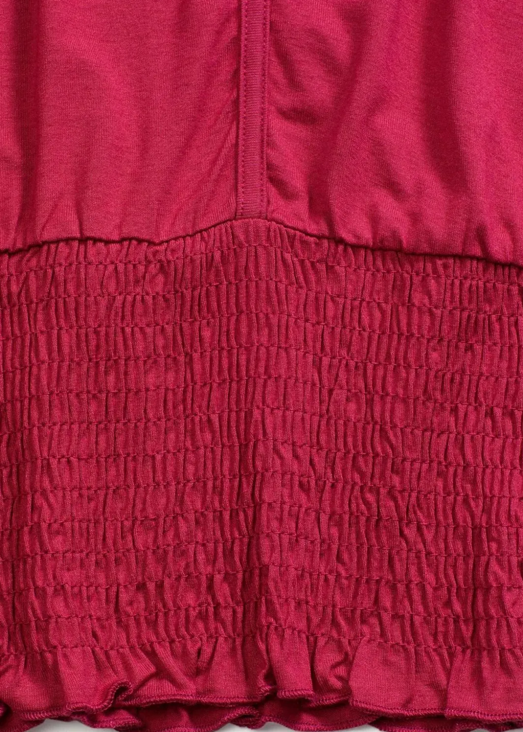 Hot Shirt mit Smock-Saum Damen Shirts & Tops|Nachhaltigere Materialien