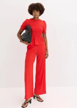 Sale Shirt mit Smok Damen Nachhaltigere Materialien|Shirts & Tops