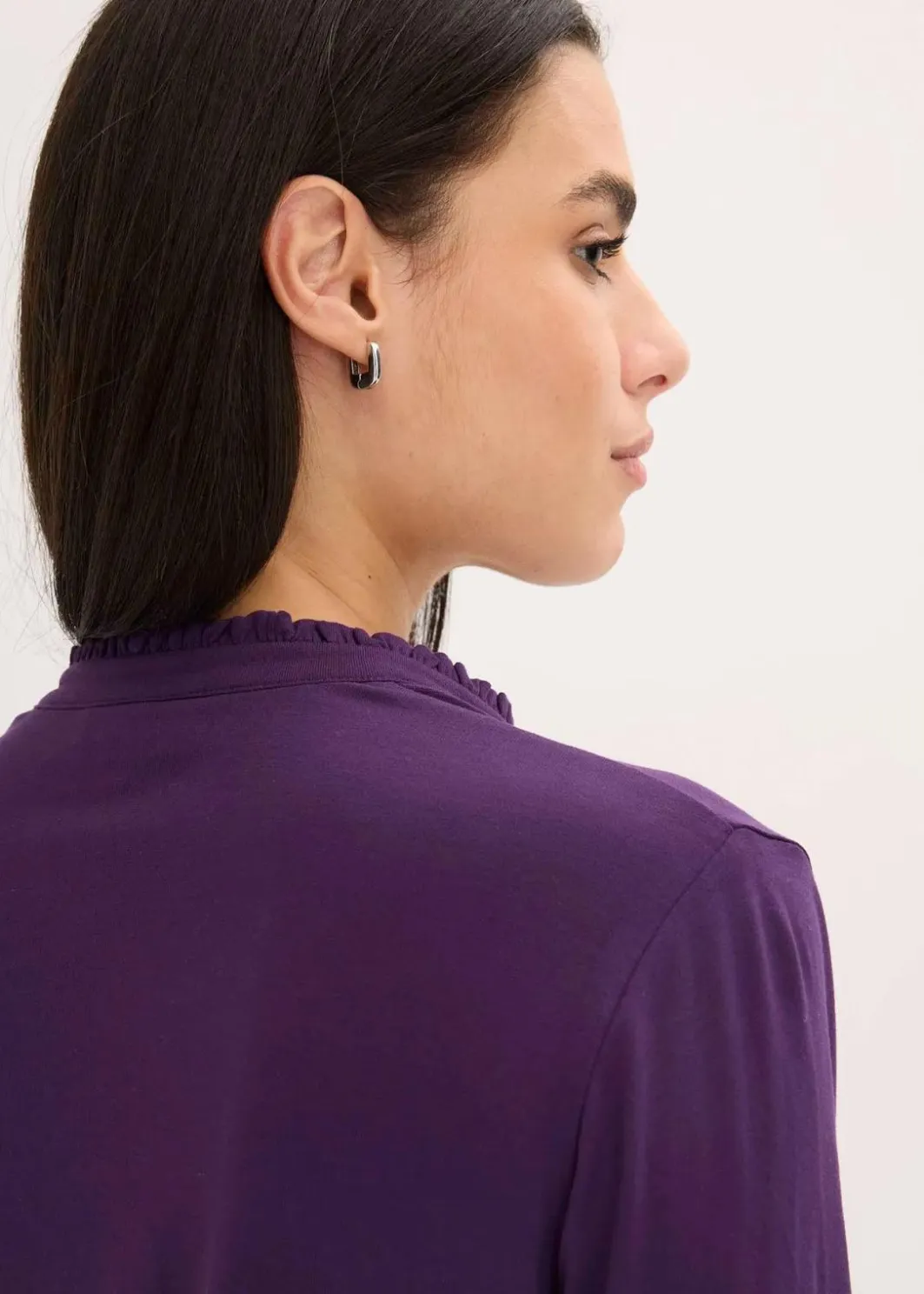 Damen bonprix Shirts & Tops|Shirt mit Stehkragen