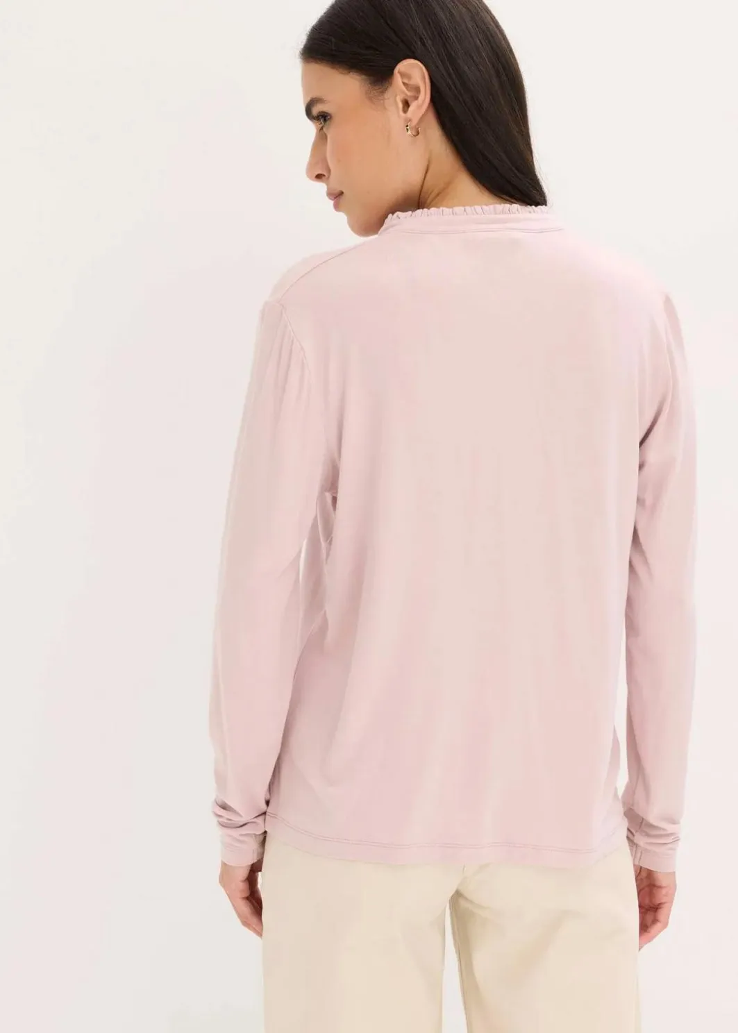 Damen bonprix Shirts & Tops|Shirt mit Stehkragen
