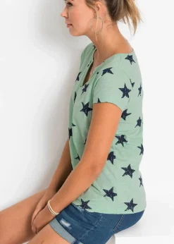 Hot Shirt mit Sternen Damen Shirts & Tops|Nachhaltigere Materialien