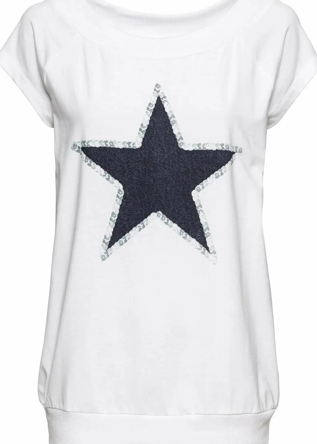 Damen bonprix Shirts & Tops|Shirt mit Sternenprint