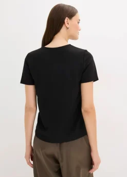 Sale Shirt mit Strass-Applikation Damen Shirts & Tops|Nachhaltigere Materialien