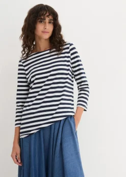 New Shirt mit U-Boot-Ausschnitt Damen Shirts & Tops|Basics