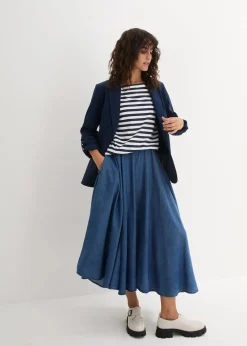 New Shirt mit U-Boot-Ausschnitt Damen Shirts & Tops|Basics