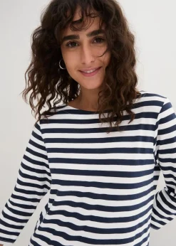 New Shirt mit U-Boot-Ausschnitt Damen Shirts & Tops|Basics