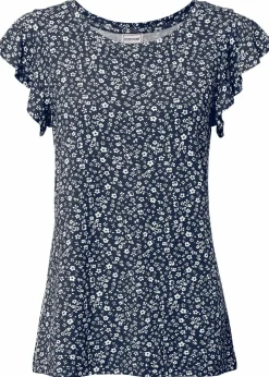 Damen bonprix Shirts & Tops|Nachhaltigere Materialien|Shirt mit Volantärmel