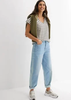 Best Shirt mit Volantärmeln Damen Shirts & Tops