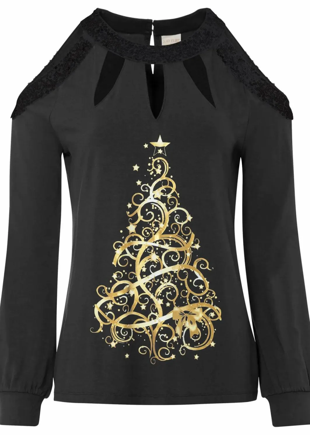 Shirt mit Weihnachtsmotiv Damen Shirts & Tops
