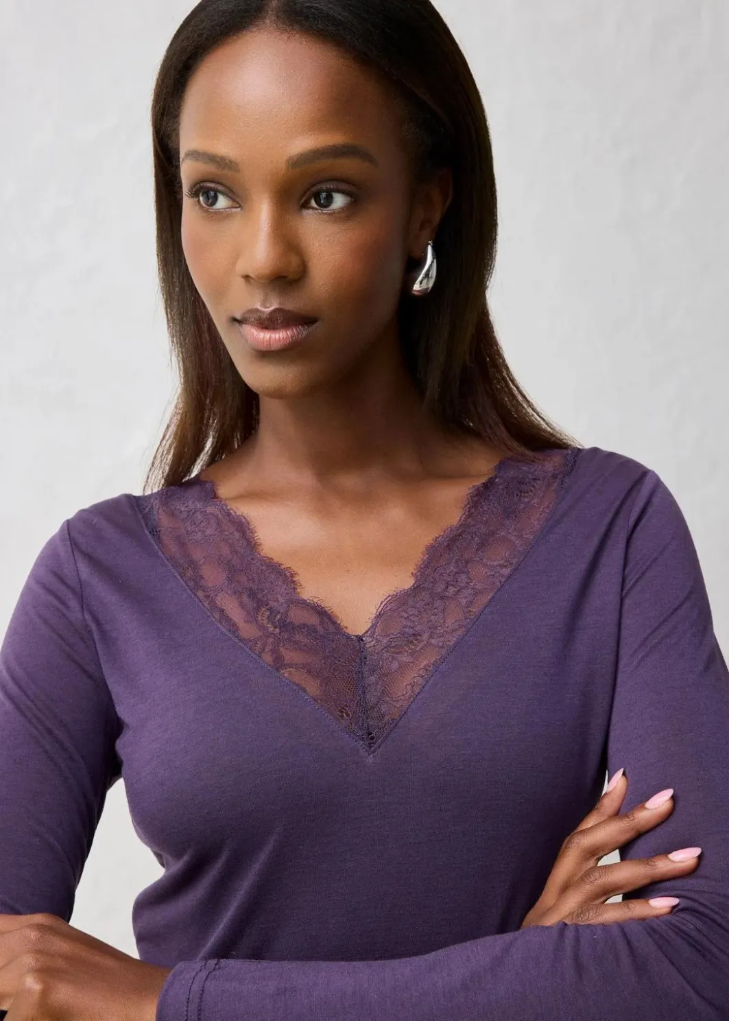 Damen bonprix Premium|Shirts & Tops|Shirt mit Wolle