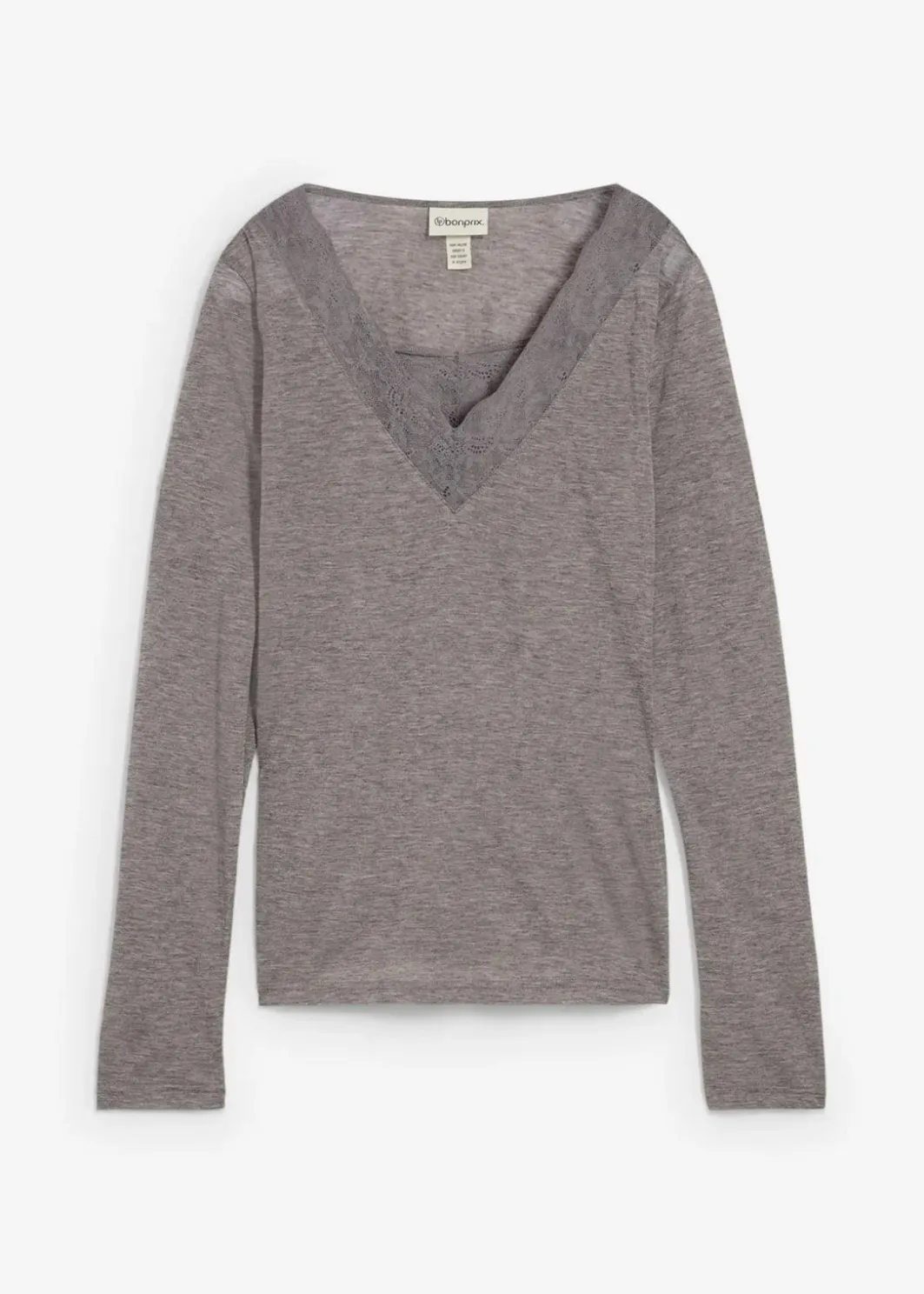 Damen bonprix Shirts & Tops|Premium|Shirt mit Wolle